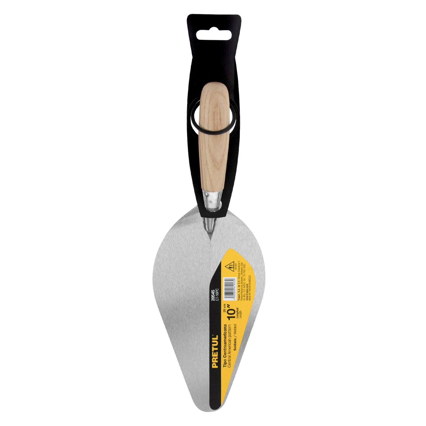 Cuchara para albañil 10' tipo Centroamericana, PRETUL | CT-10PC | 20545