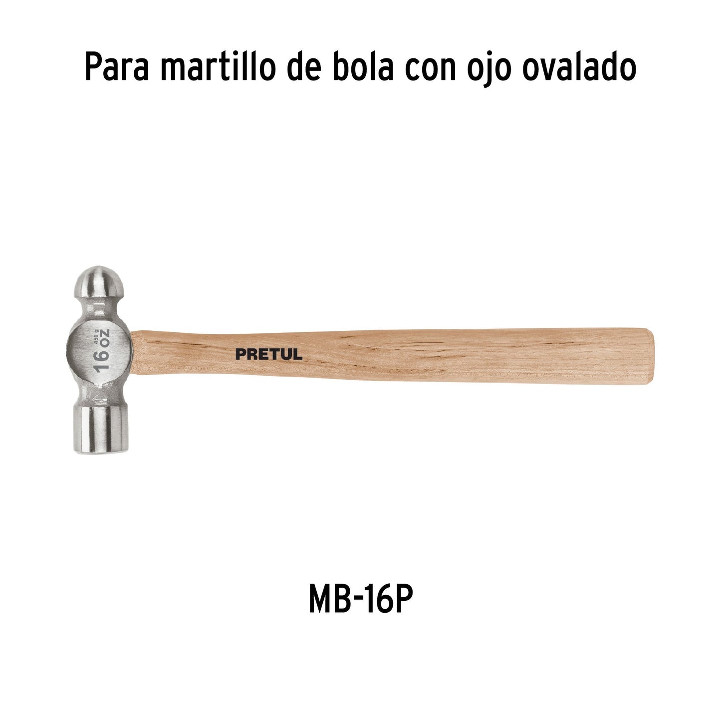 Mango para martillo de bola MB-16P, Pretul | MG-MB-16P | 20677