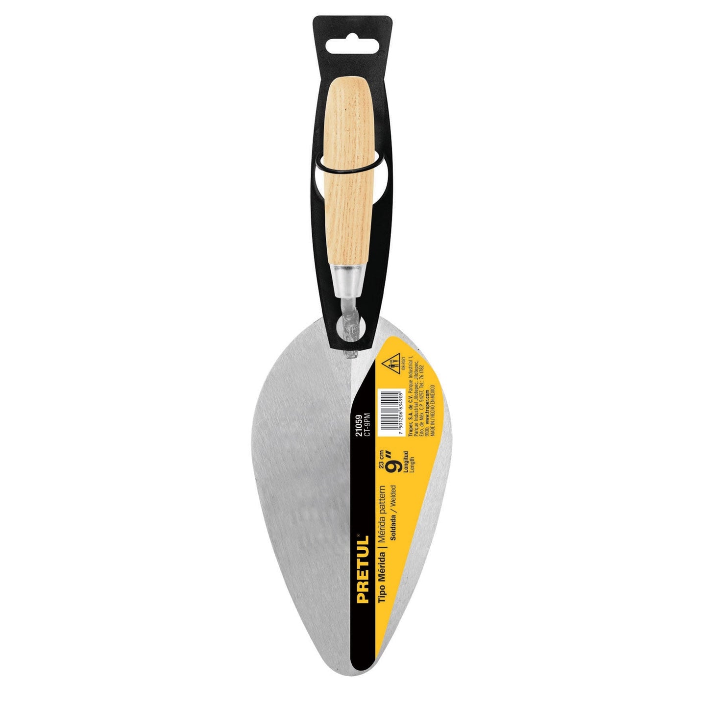 Cuchara para albañil 9' tipo Mérida, PRETUL | CT-9PM | 21059