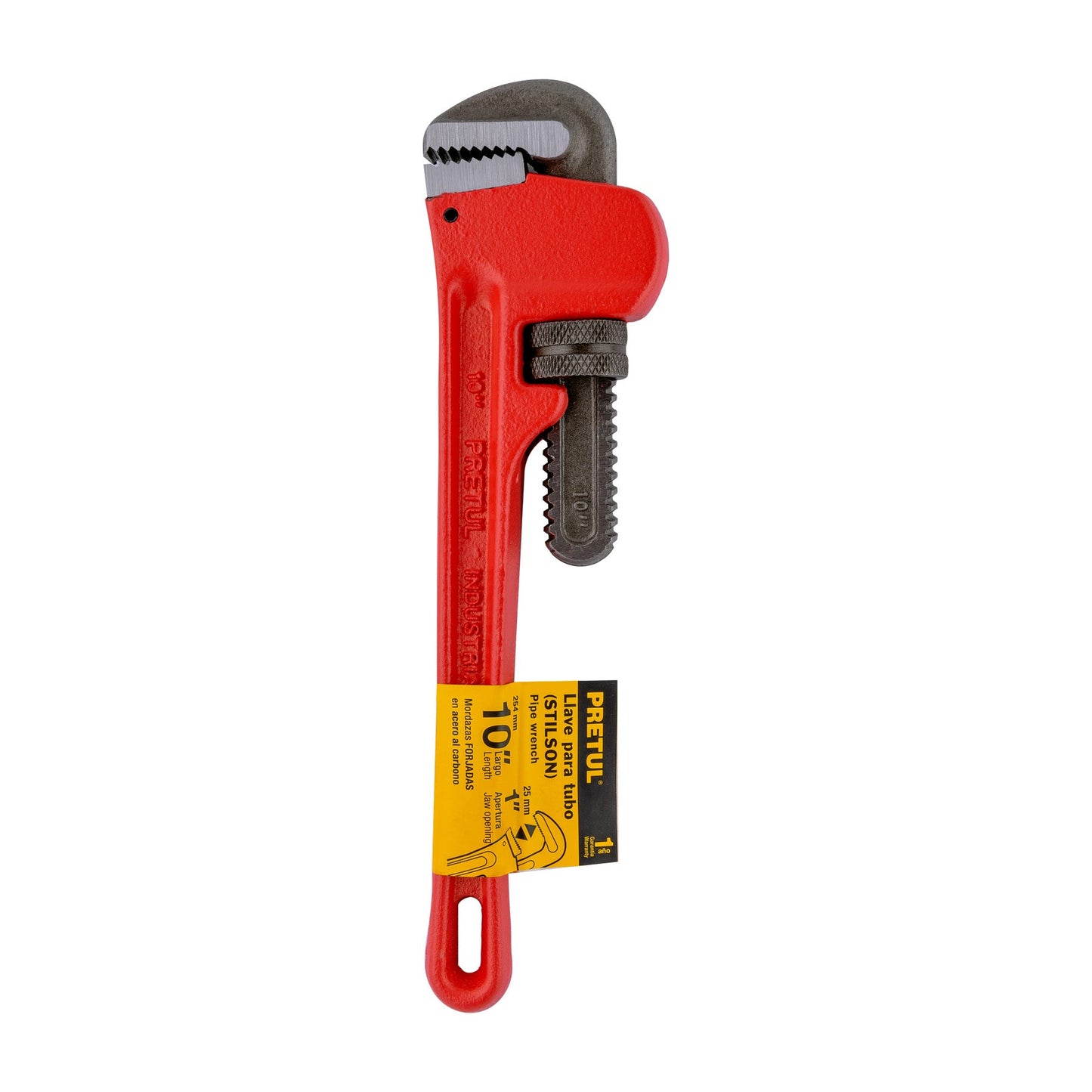 Llave stilson 10' cuerpo de hierro maleable, Pretul | STI-10P | 22011