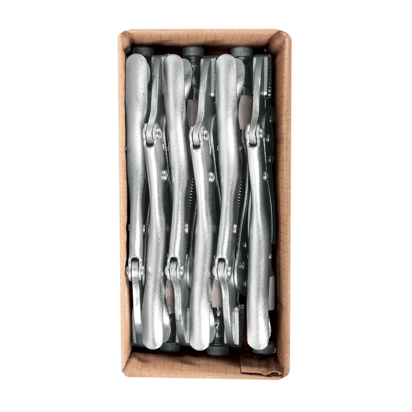 Pinza de presión 10' mordaza recta, a granel, Pretul | PP-10RG | 22707