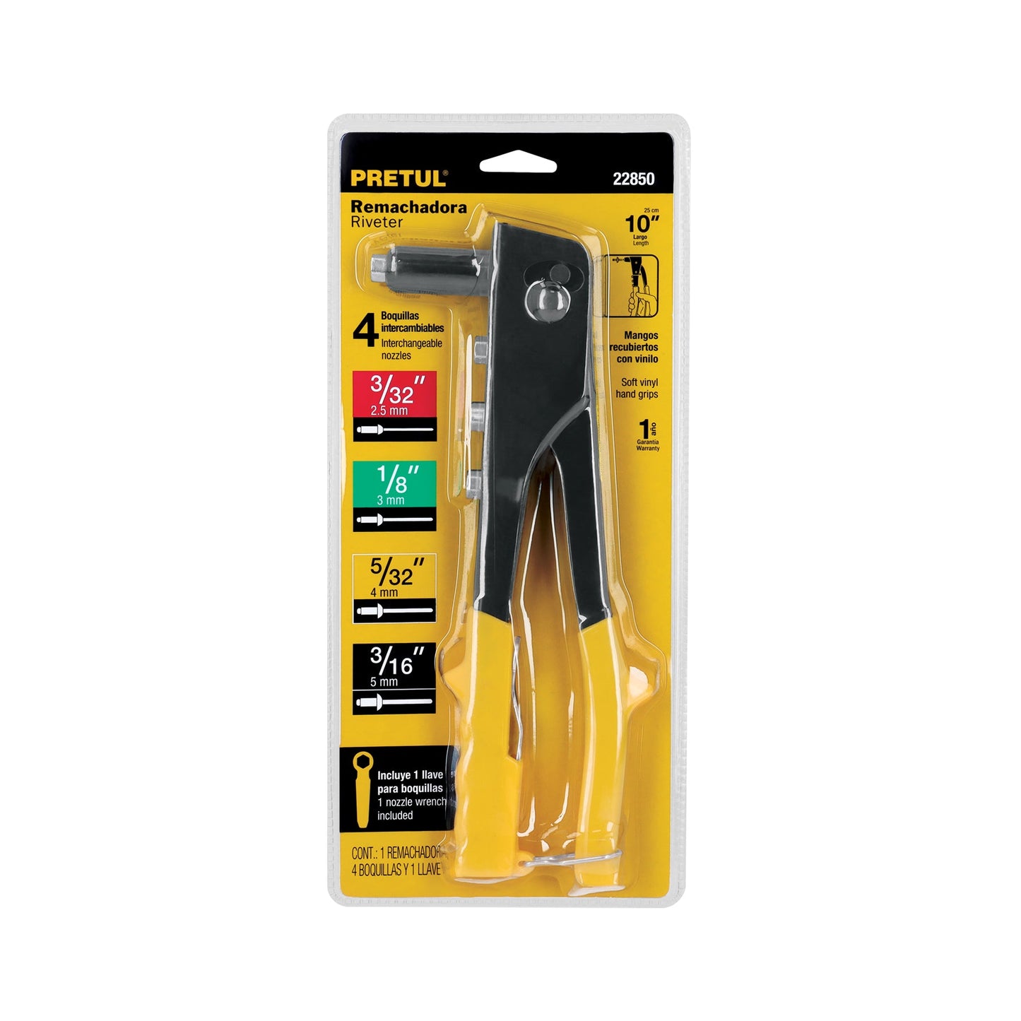 Remachadora 10', Pretul | RE-10P | 22850