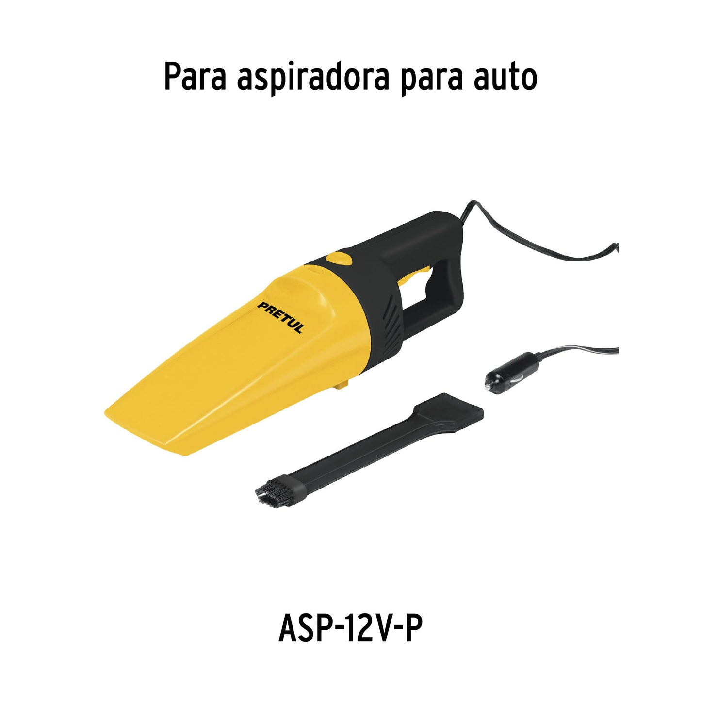 Bolsa con 2 filtros para aspiradora ASP-12V-P Pretul | FIL-ASP-P | 23397