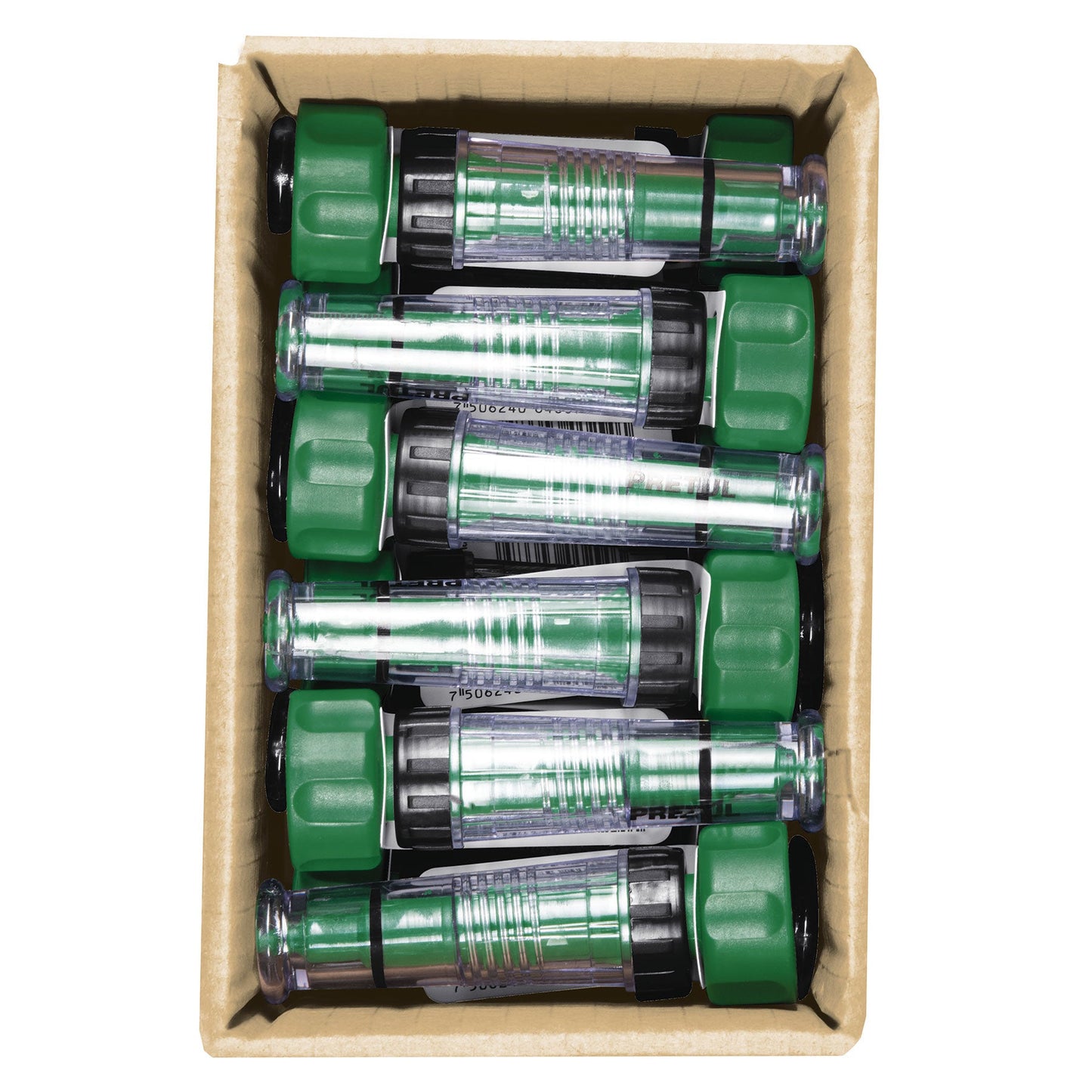 Chiflón 4' de plástico para manguera, a granel, Pretul | CHMA-4PG | 27015