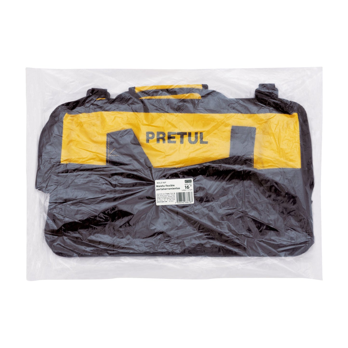 Maletín portaherramientas 16', Pretul | MALE-16P | 27104