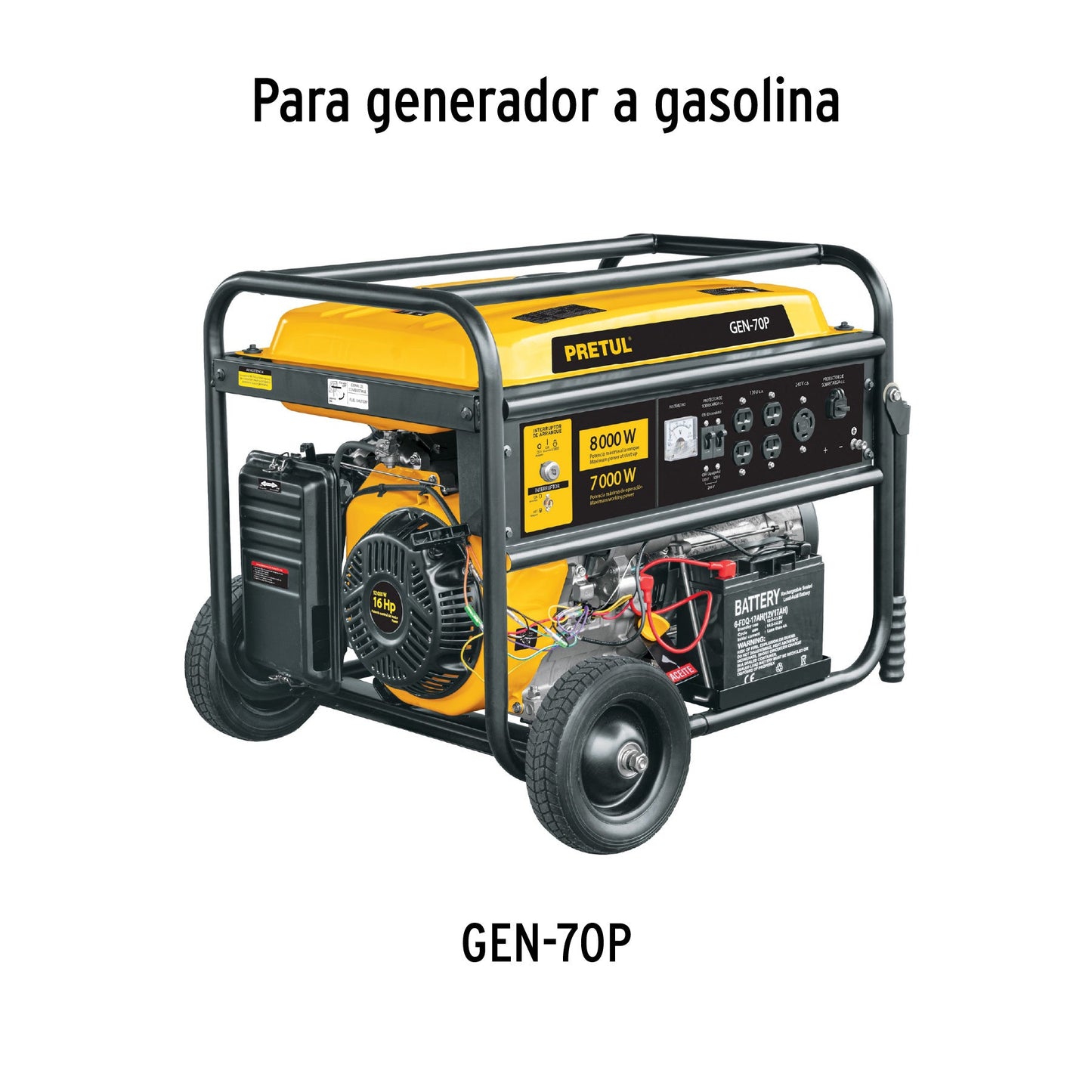 Caja de empaque de repuesto GEN-70P, Pretul | CJ-GEN-70P | 27124