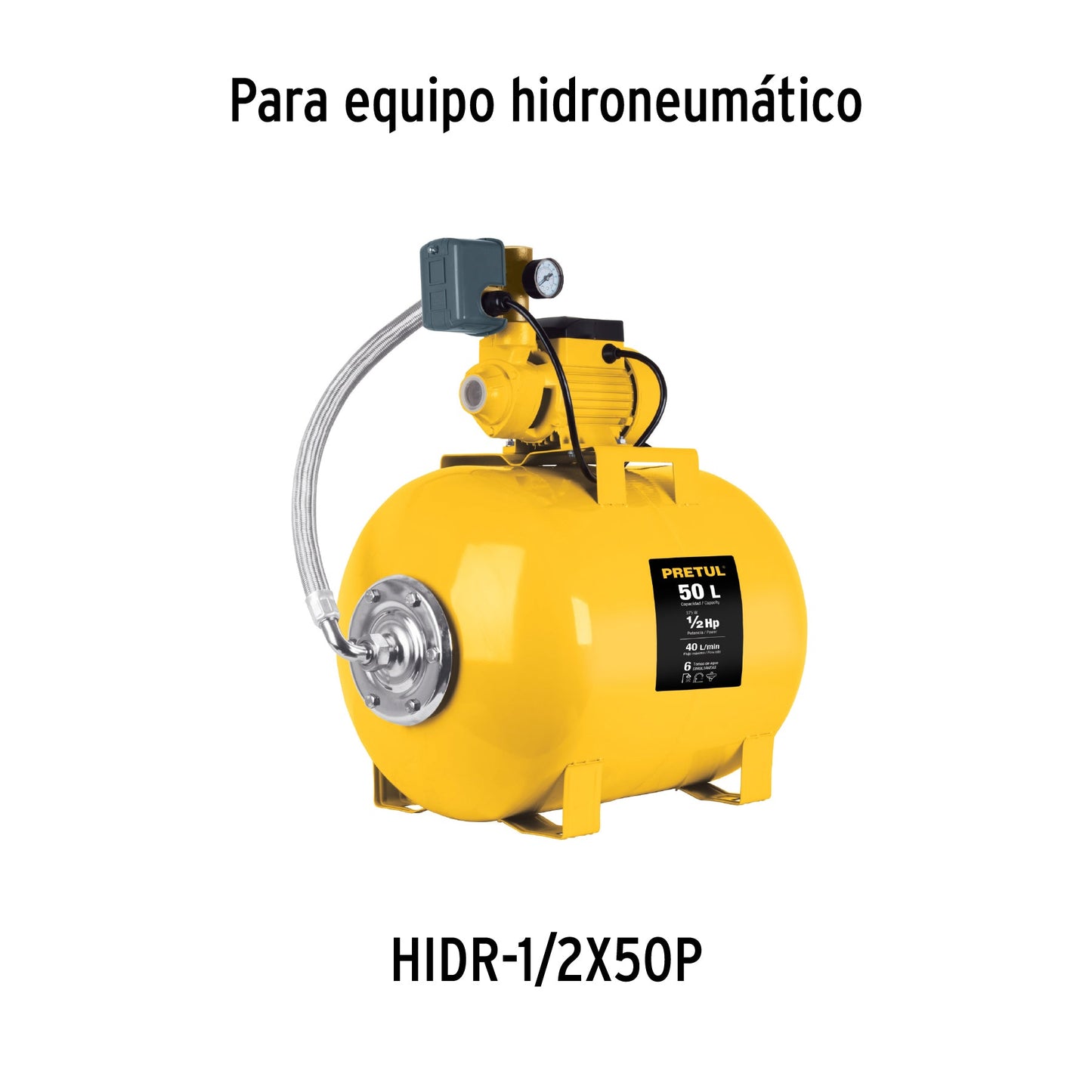 Caja de empaque de repuesto para HIDR-1/2X50P, Pretul | CJ-HIDR-1/2X50P | 27194