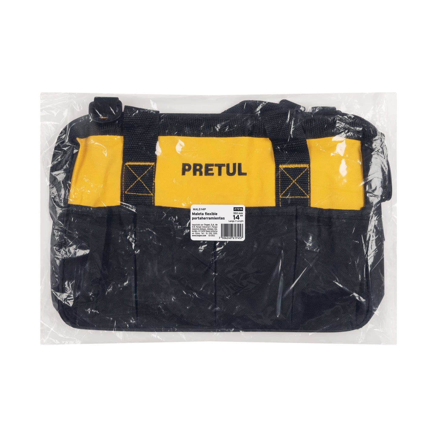 Maletín portaherramientas 14', Pretul | MALE-14P | 27216