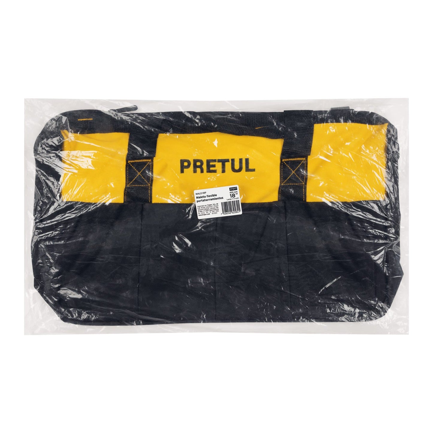 Maletín portaherramientas 18', Pretul | MALE-18P | 27217