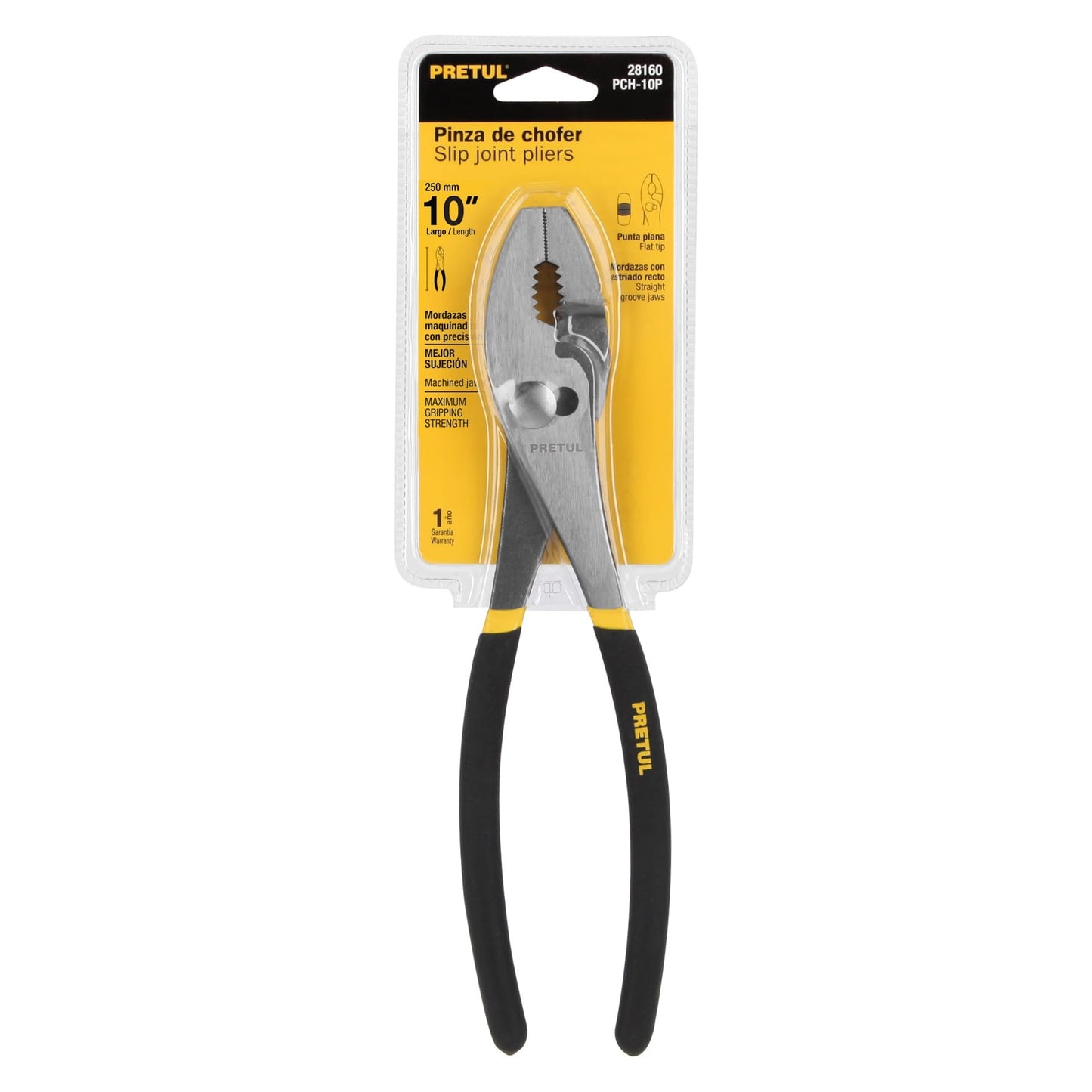 Pinza de chofer 10' mango de PVC, Pretul | PCH-10P | 28160