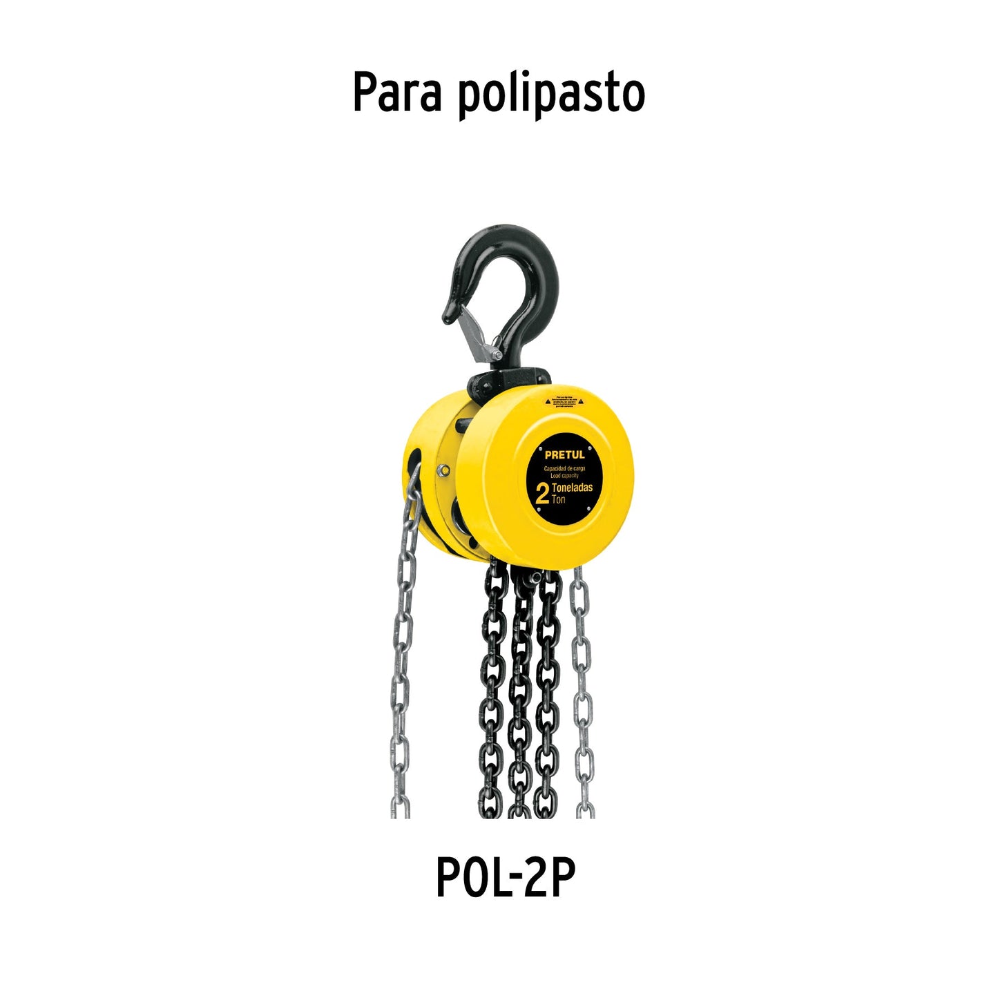 Cadena para polipasto POL-2P, Pretul | CA-POL-2P | 28303