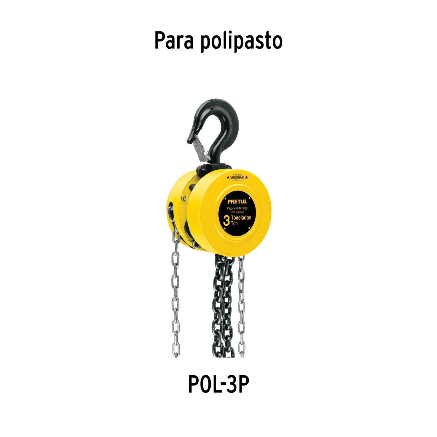 Cadena para polipasto POL-3P, Pretul | CA-POL-3P | 28304