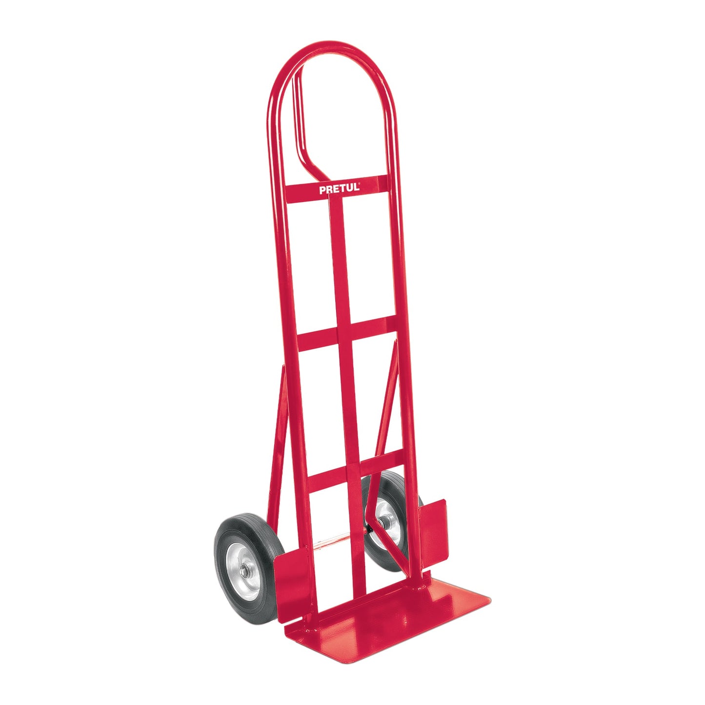 Diablo de carga de 370 kg, ruedas de hule sólido, asa 'D' | DIA-370DH | 29943