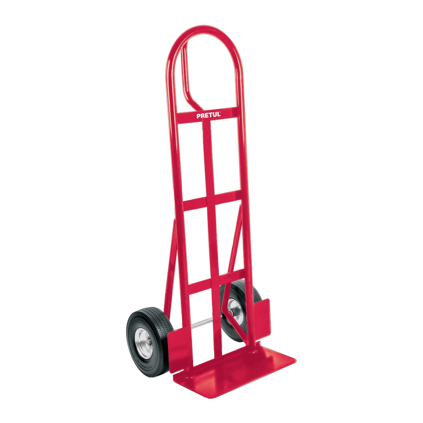 Diablo de carga de 370 kg, ruedas imponchables PU, asa 'D' | DIA-370DX | 29945