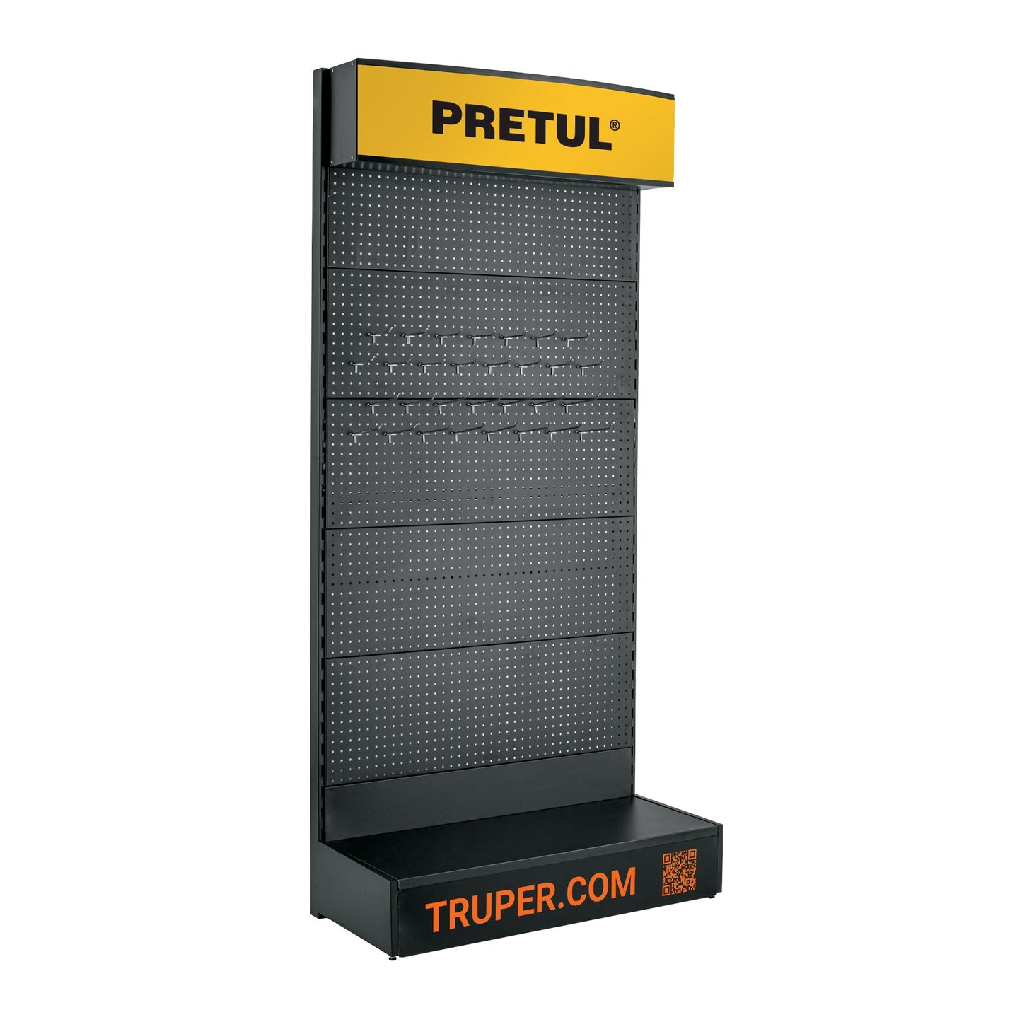 Góndola de pared 100 x 220 cm, Pretul | GON-100P | 59999