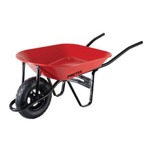 Carretilla 4 ft3 roja,neumática,bastidor tubular, PRETUL | CAP-40NB | 20628
