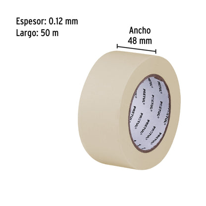 Cinta masking tape de 2' x 50 m, Pretul | MSK-2P | 20672