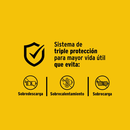 Batería ion litio, 20V, 2 Ah, PRETUL | BAT-20PR | 21019