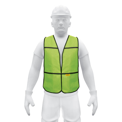 Chaleco de seguridad, uso de día, verde, Pretul | CHS-100V | 21024