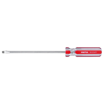 Desarmador plano 3/16 x 6' mango de PVC, Pretul | DR-3/16X6TP | 21457