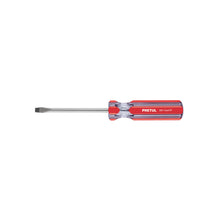 Desarmador plano 1/4 x 4' mango de PVC, Pretul | DR-1/4X4TP | 21459