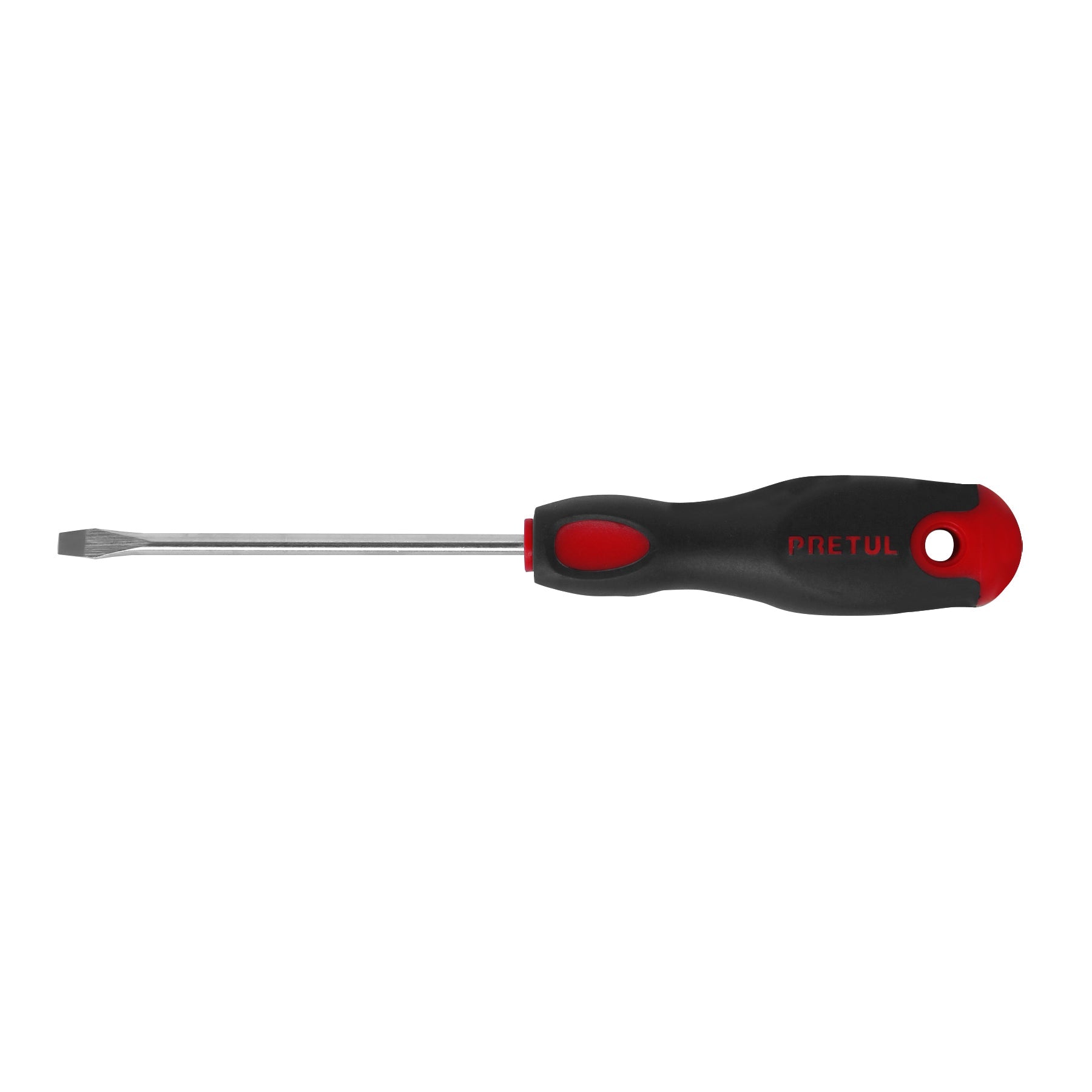 Desarmador plano 3/16 x 4' mango Comfort Grip, Pretul | DR-3/16X4BP | 21480