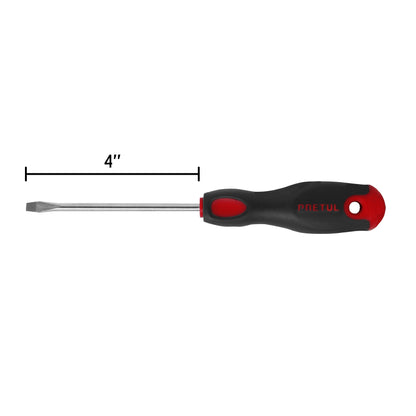 Desarmador plano 3/16 x 4' mango Comfort Grip, Pretul | DR-3/16X4BP | 21480