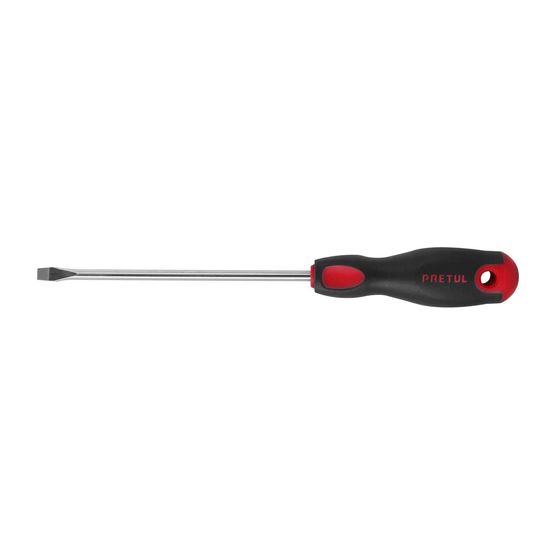 Desarmador plano 1/4' x 6'mango Comfort Grip, Pretul | DR-1/4X6BP | 21484