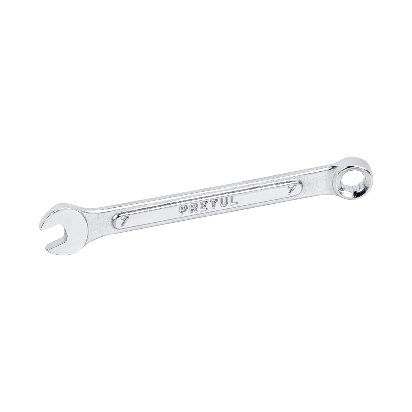 Llave combinada 7 mm x 110 mm de largo, Pretul | LL-2007MP | 21901