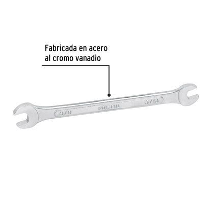 Llave española, 5/16 x 3/8' x 140 mm de largo, PRETUL | LL-3020P | 21951