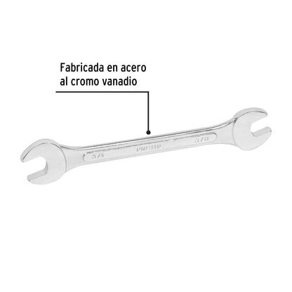 Llave española, 5/8 x 3/4' x 221 mm de largo, PRETUL | LL-3031P | 21956