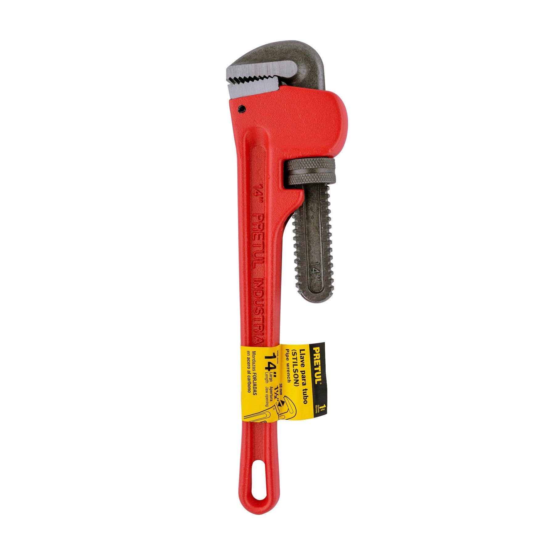 Llave stilson 14' cuerpo de hierro maleable, Pretul | STI-14P | 22013