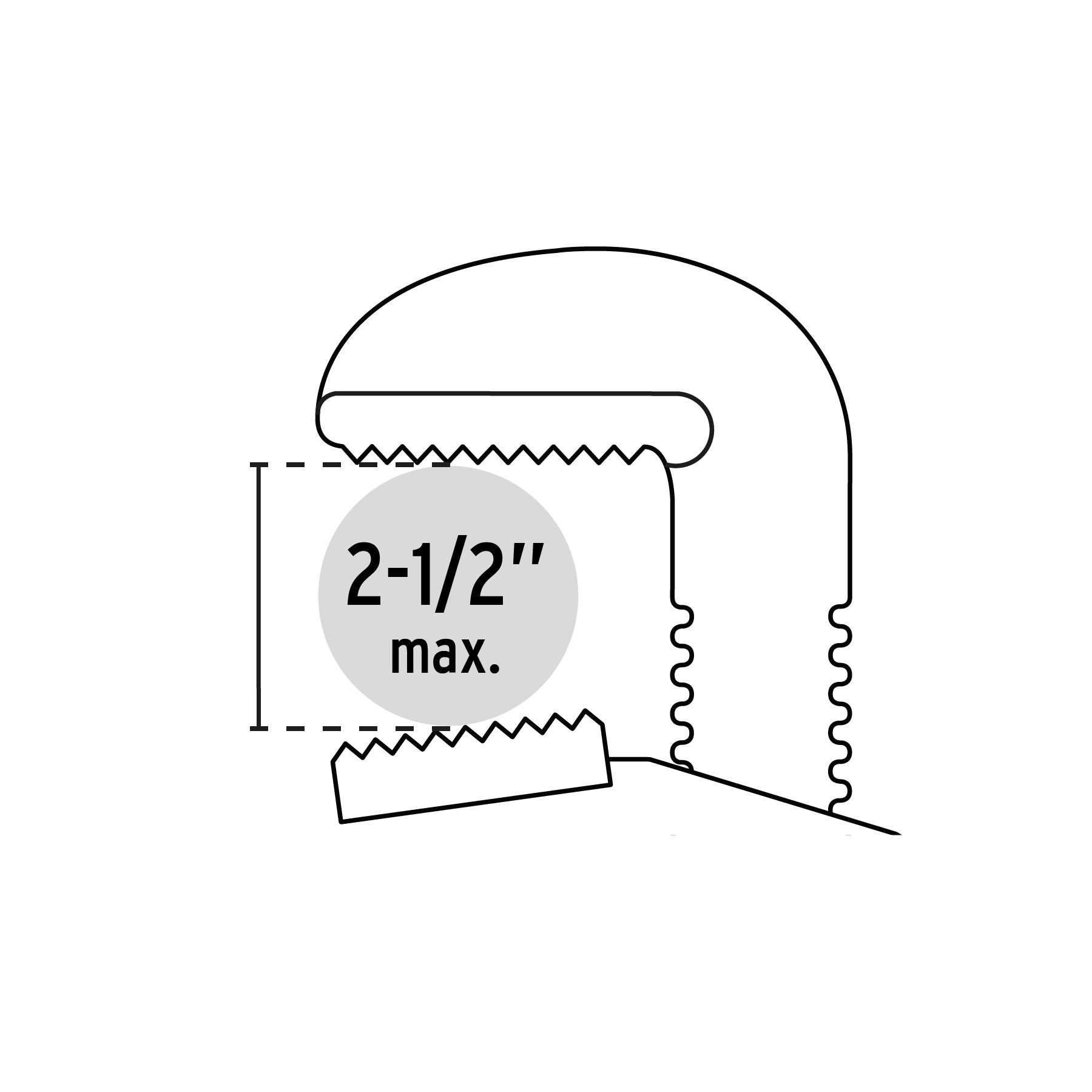 Llave stilson 24' cuerpo de hierro maleable, Pretul | STI-24P | 22015