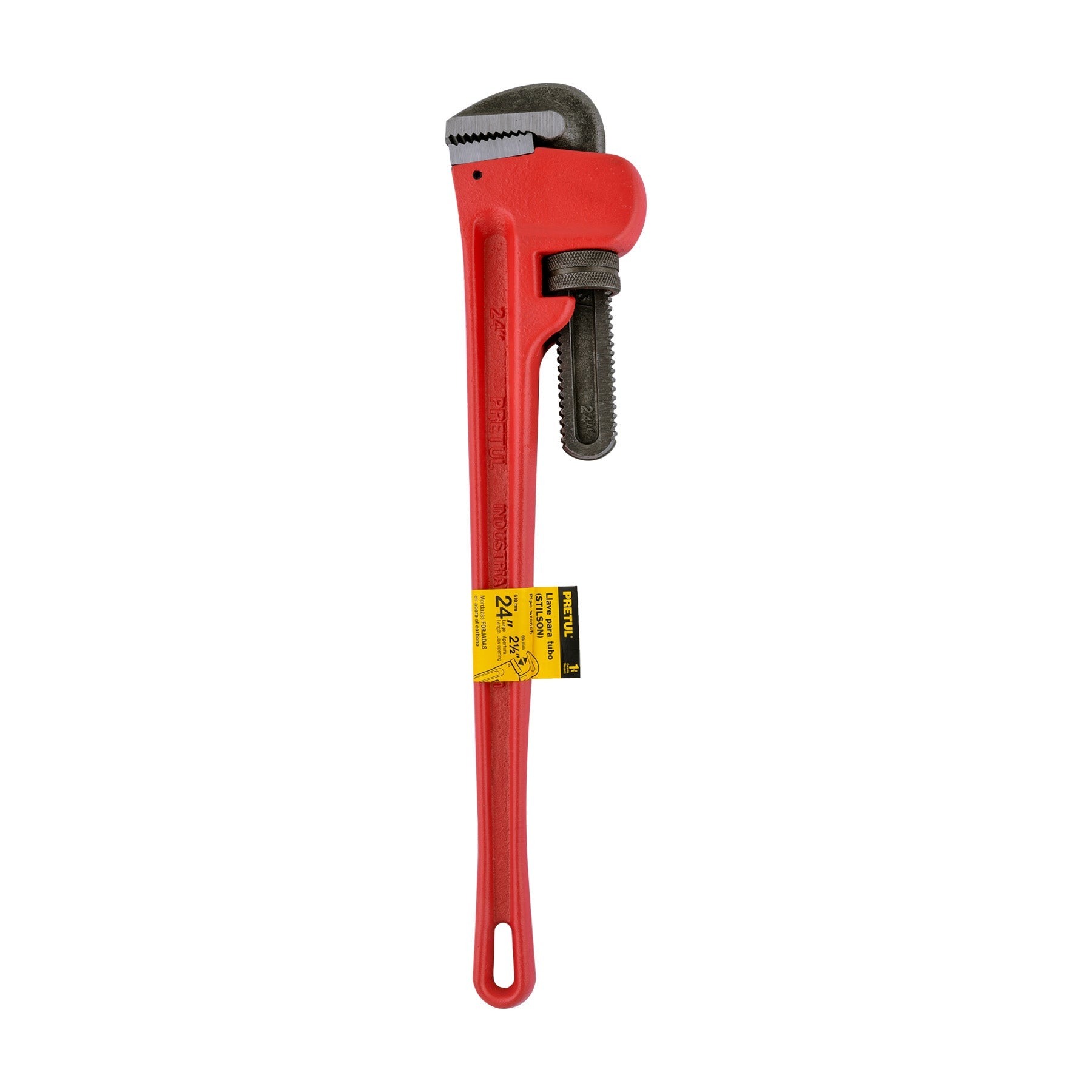 Llave stilson 24' cuerpo de hierro maleable, Pretul | STI-24P | 22015