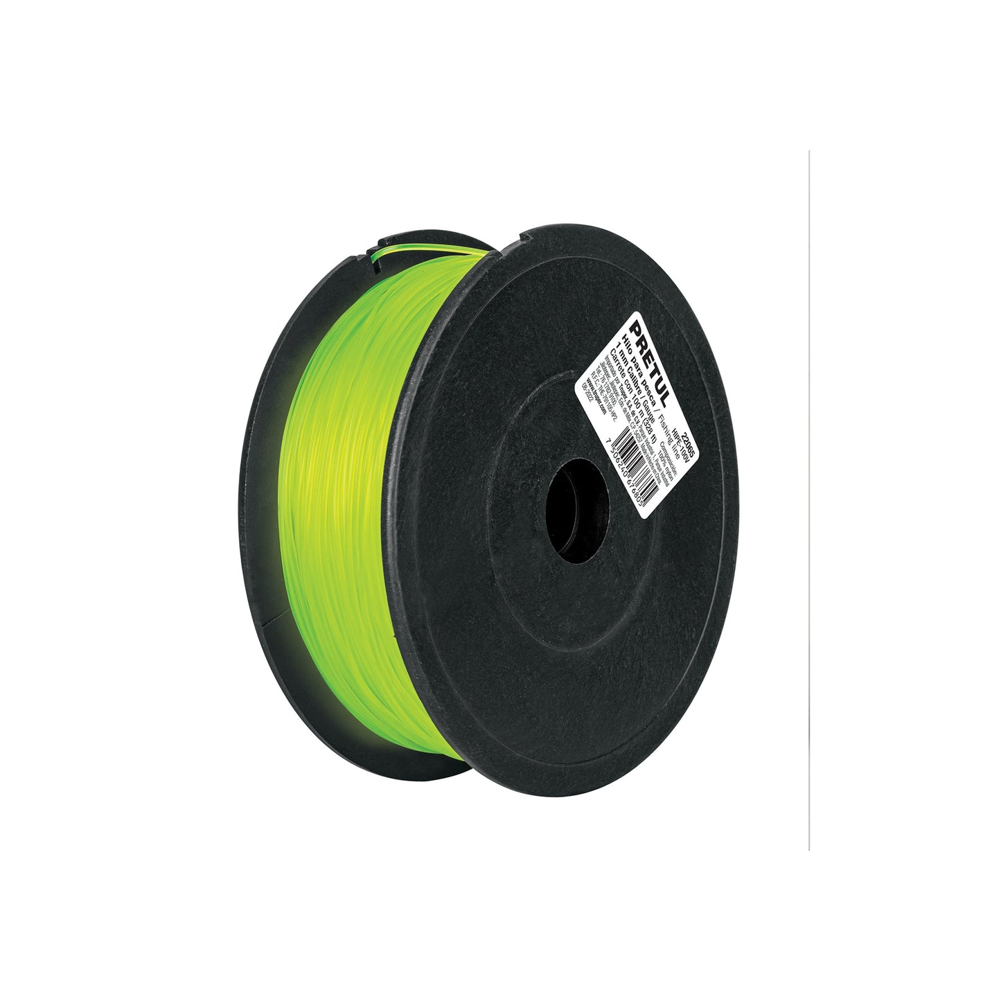Carrete con 100 m de hilo para pesca verde calibre 1.00 mm | HIPE-100V | 22065