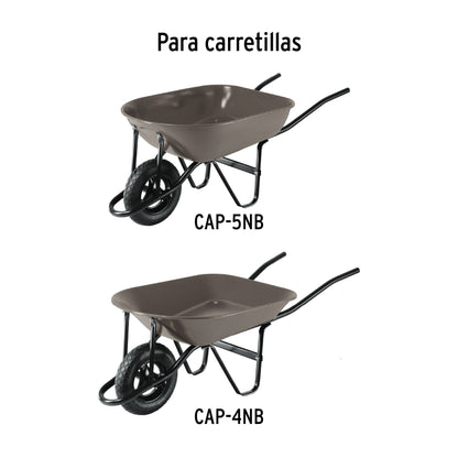 Caja c/llanta neumática y acc. p/carretilla gris PRETUL | CANPB | 22655