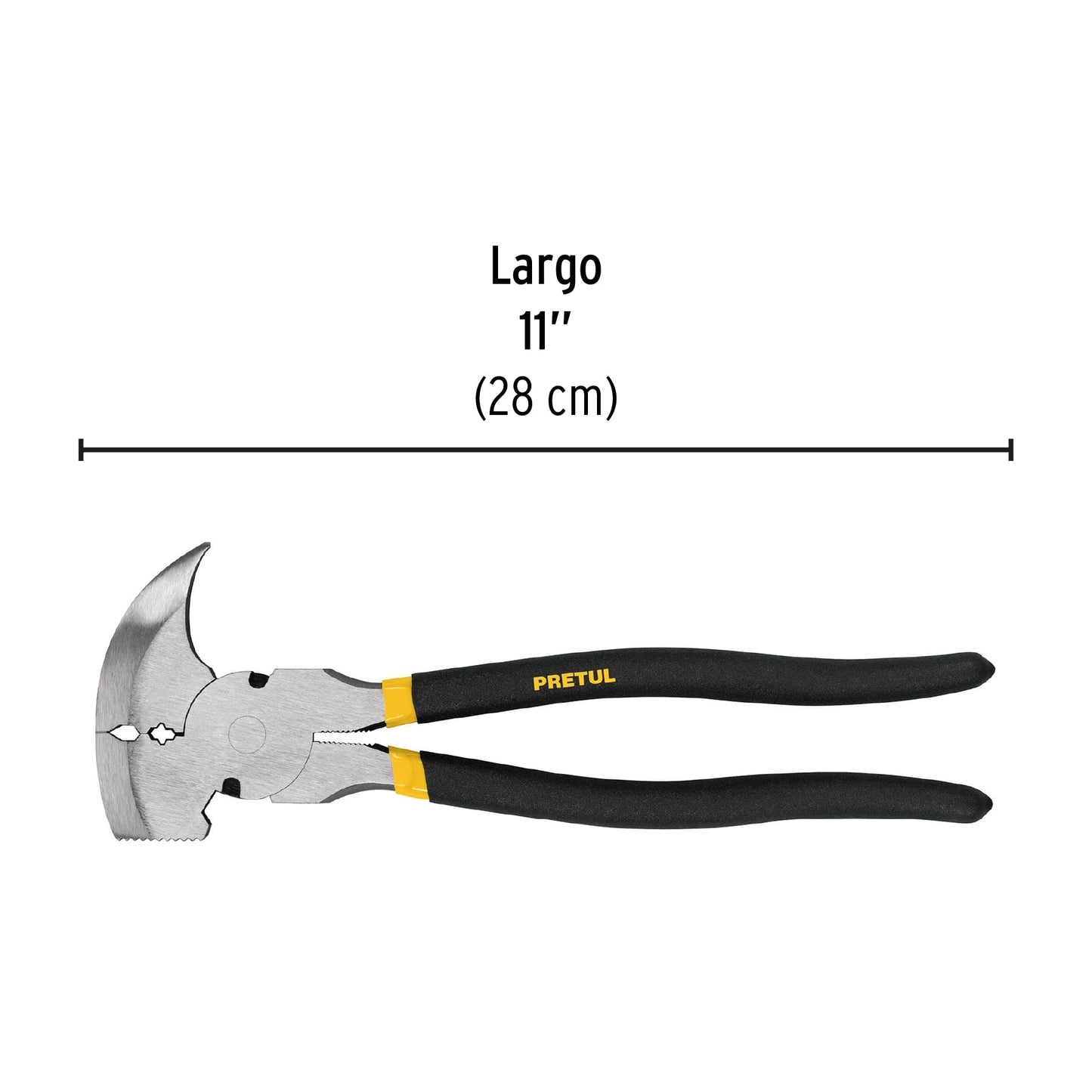 Pinza de hacendado 11' mango de PVC, Pretul | PACE-11P | 22656