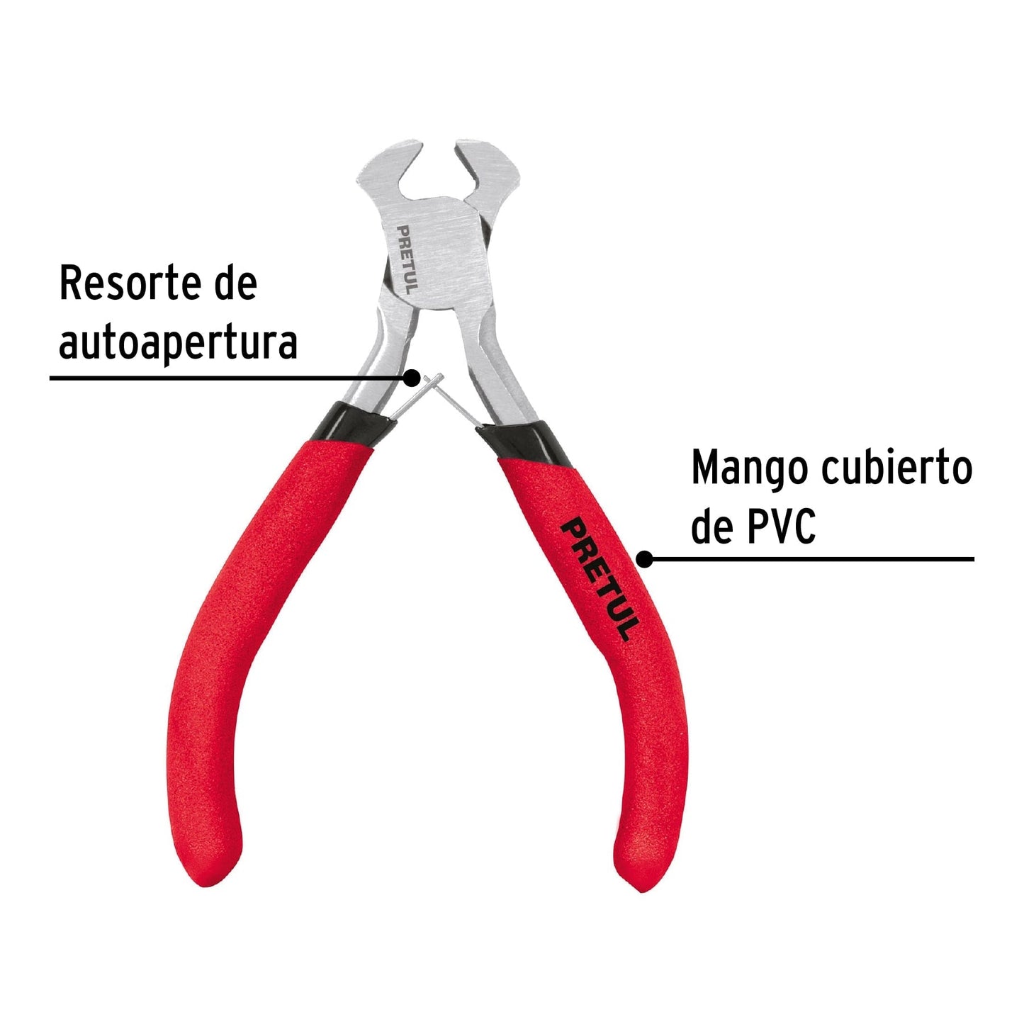 Mini pinza tipo tenaza 4', Pretul | PMP-TN4 | 22664