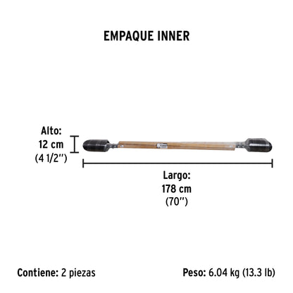 Cavador mangos de madera 48', Pretul | CA-34 | 22698