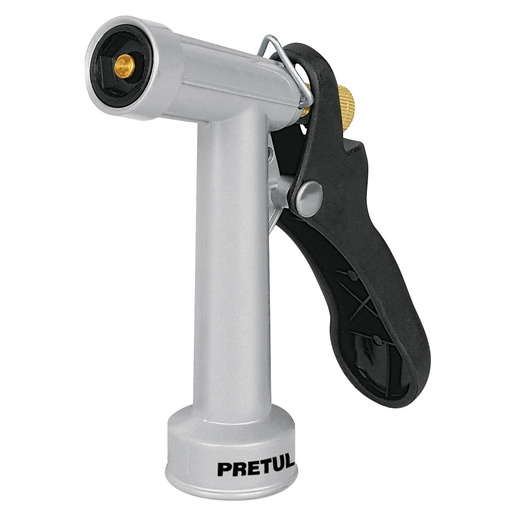 Pistola metálica para riego de 4', 2 funciones, PRETUL | PIM-4 | 22750
