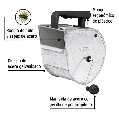 Tirolera galvanizada, Pretul | TIRO-G-P | 23070