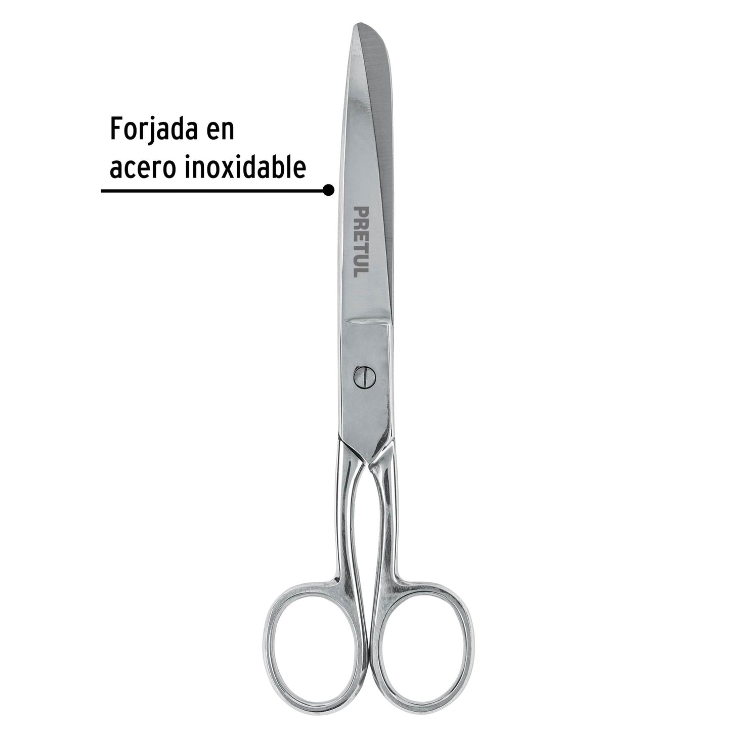 Tijera 7' de acero inoxidable para costura, PRETUL | TP-8642-7 | 23156