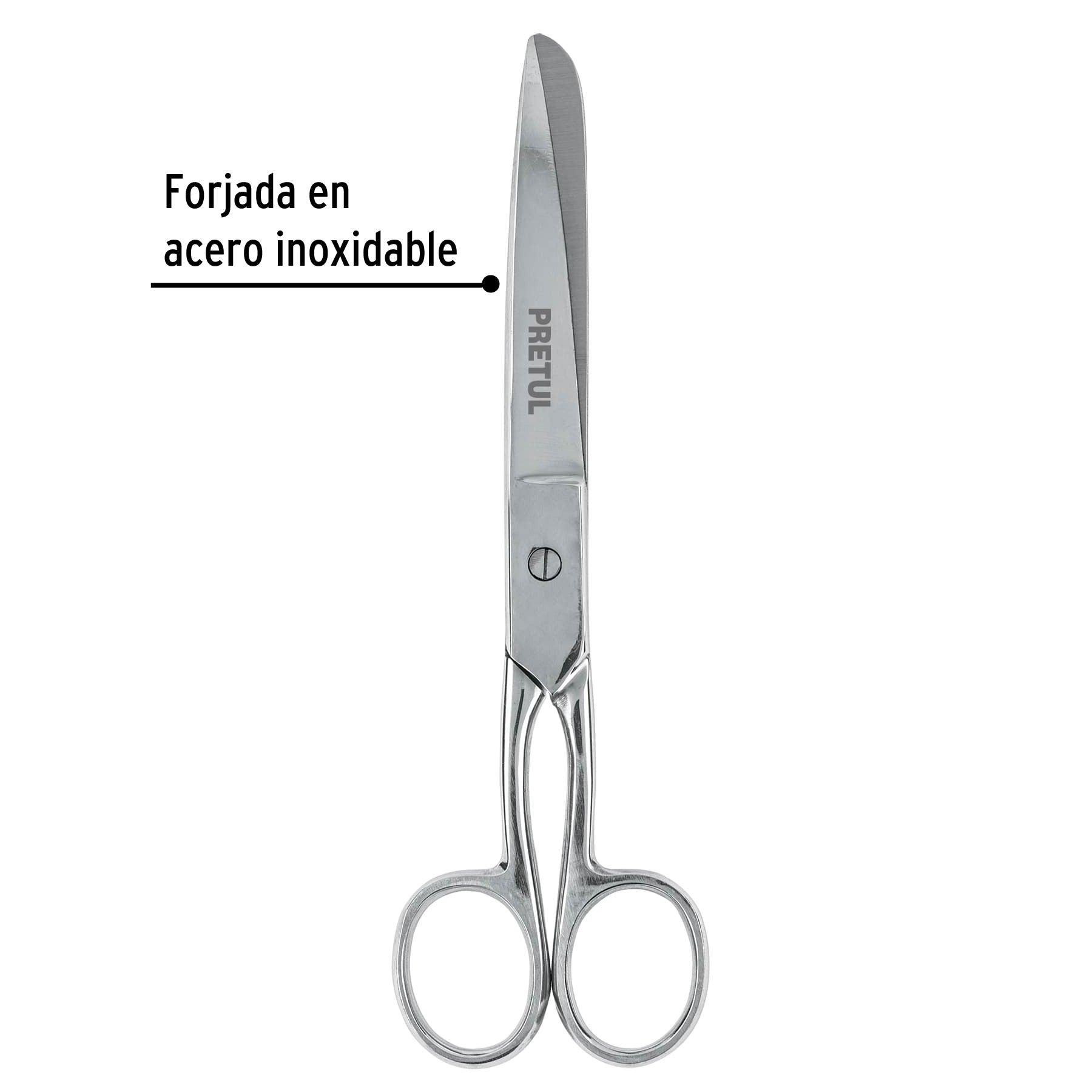 Tijera 7' de acero inoxidable para costura, PRETUL | TP-8642-7 | 23156