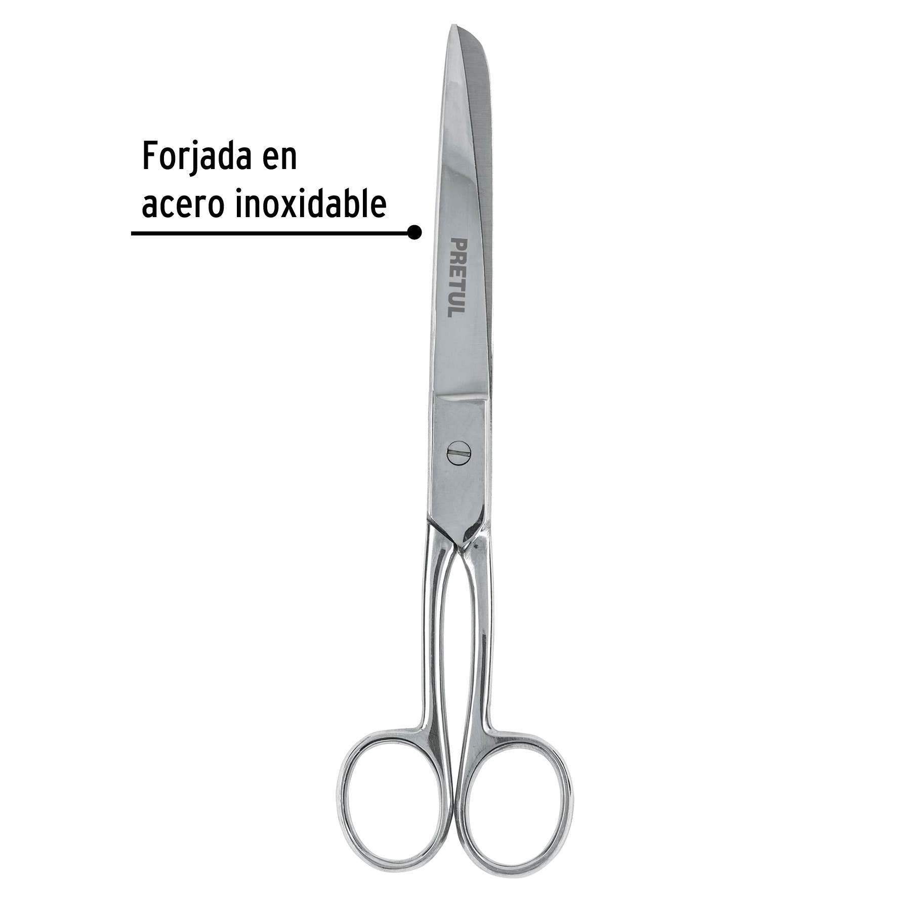 Tijera 8' de acero inoxidable para costura , PRETUL | TP-8642-8 | 23158