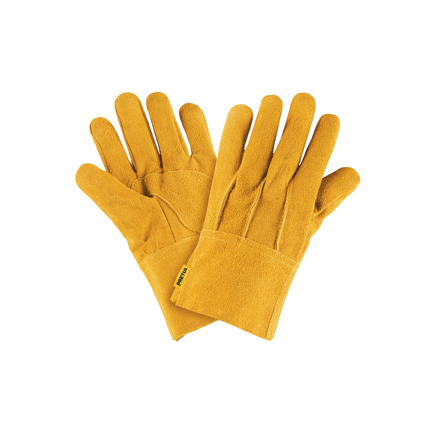Guantes de carnaza, cortos, unitalla, PRETUL | GU-225 | 23262