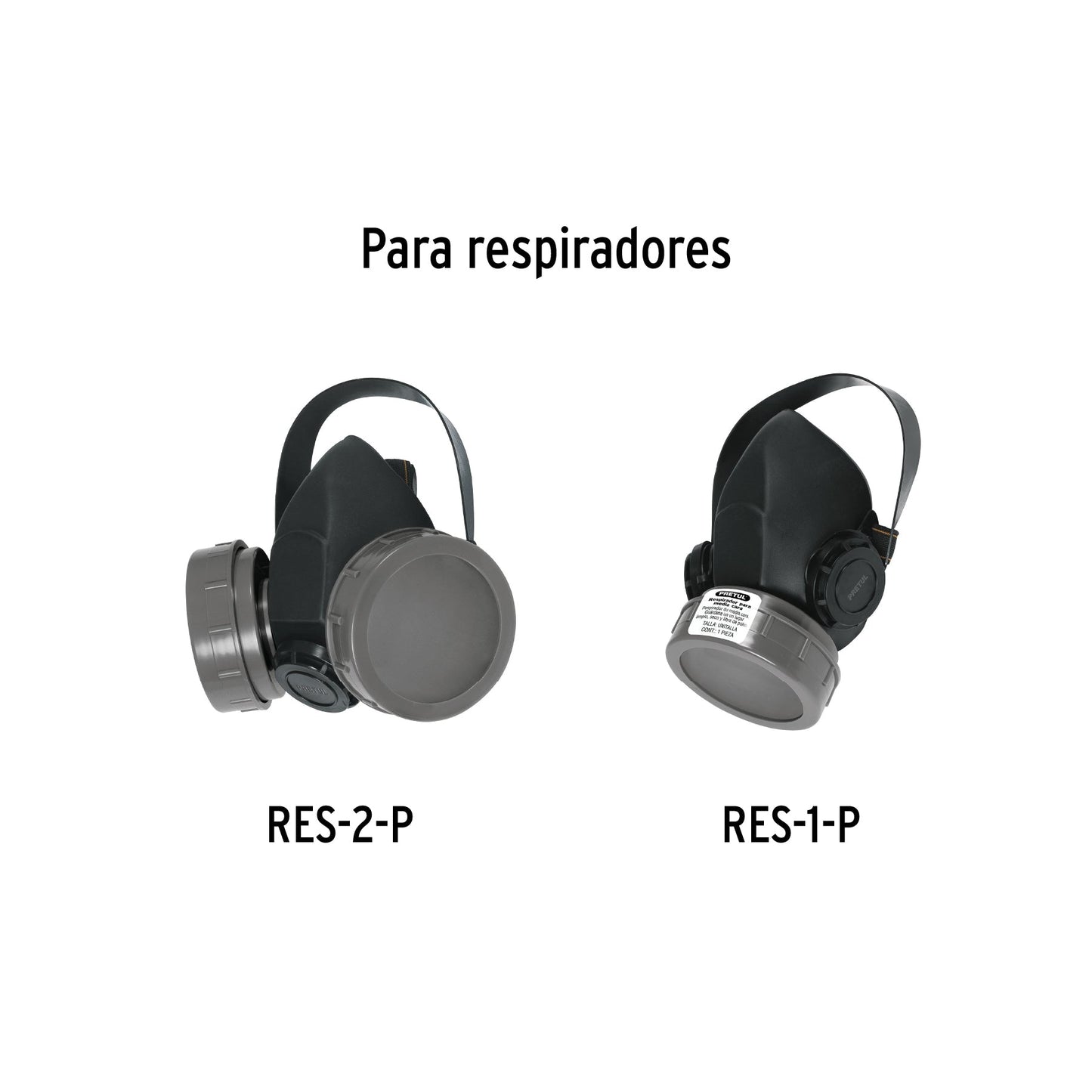 Filtro de repuesto, polvos y partículas, Pretul | CF-PO-P | 23393