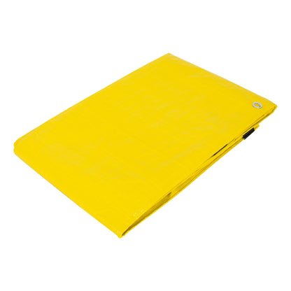 Lona de polietileno 4 x 6 m, amarilla, 110 g/m2, PRETUL | LP-46A | 23743