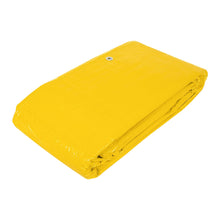 Lona de polietileno 6 x 12 m, amarilla, 110 g/m2, PRETUL | LP-612A | 23745