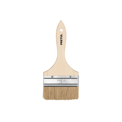 Brocha uso general de 4' con mango de madera, Pretul | BRE-4 | 24476