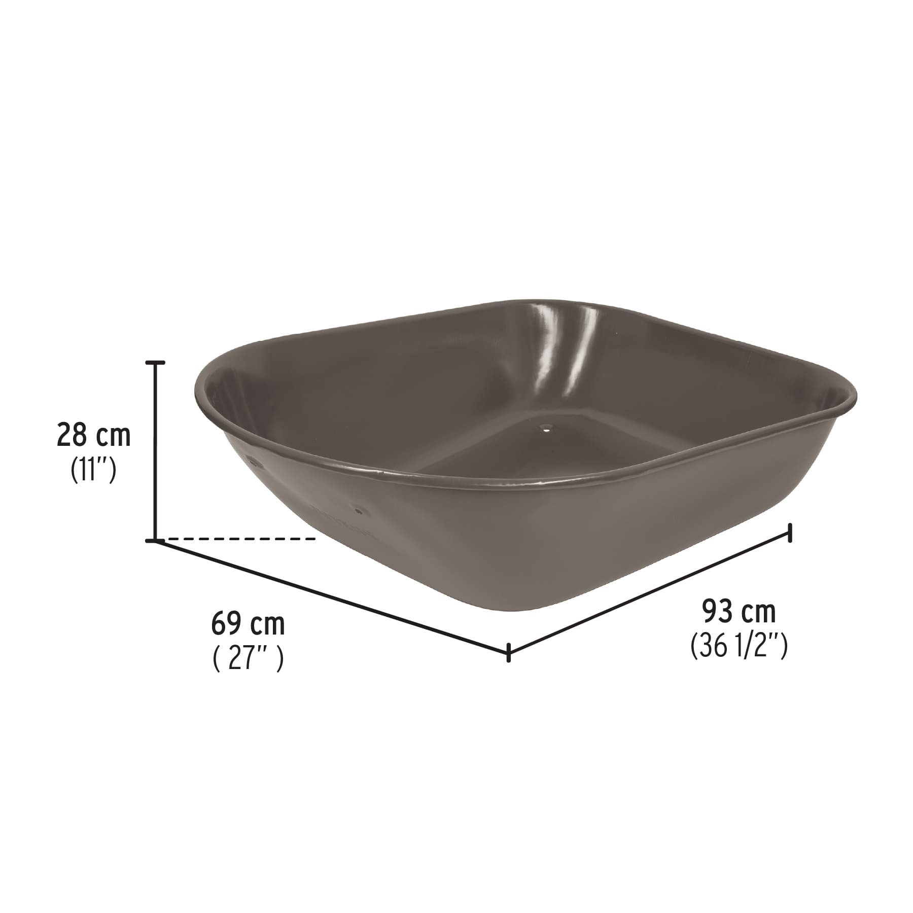Concha para carretilla CAP-5NB, PRETUL | CO-5P | 25010